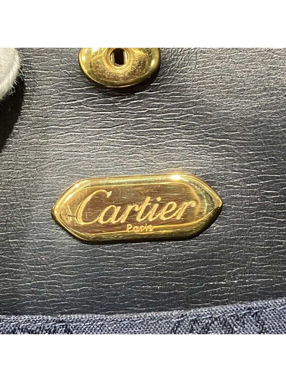 Cartier Saffiano Line Shoulder Bag Leather - Picture 4 of 9